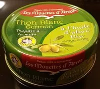 Mängden socker i Thon Blanc Germon à l'huile d'olive bio vierge extra