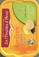 Mängden socker i Sardines à l’huile d’olive et au citron BIO