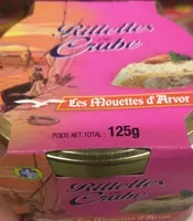 Mängden socker i Rillettes de Crabe