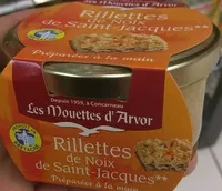 Mängden socker i Rillettes de Noix de Saint-Jacques