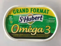 Mängden socker i St hubert omega 3 750 g doux grand format