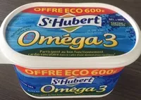 Mängden socker i St hubert omega 3 600 g 1/2 sel format special