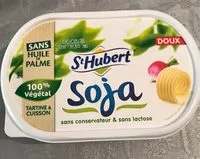 Mängden socker i St Hubert Soja doux sans huile de palme