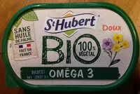 Mängden socker i St hubert bio omega 3 240 g doux sans hdp