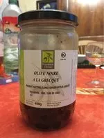 Mängden socker i Olives noire à la Grecque