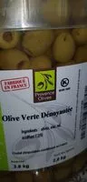 Mängden socker i Olive Verte Dénoyautée