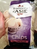 Mängden socker i Chips à la Crevette