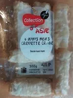 Mängden socker i Minis nems crevettes crabes