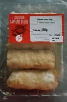 Mängden socker i 4 nems au porc + 1 sauce Nuoc Mam