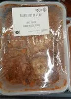 Mängden socker i Paupiettes de veau sauce tomate