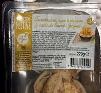 Mängden socker i Aumônières aux écrevisses et noix de Saint-Jacques