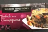 Mängden socker i Saveurs forestières Timbale aux champignons