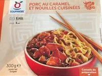 Mängden socker i Porc au caramel et nouilles cuisinées