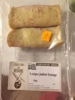 Mängden socker i Crêpes jambon fromage