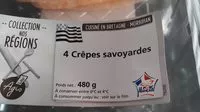 Mängden socker i Crêpes savoyardes TOP AFFAIRE