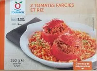 Mängden socker i 2 tomates farcies et riz
