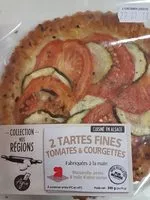 Mängden socker i Tartes fines tomates & courgettes