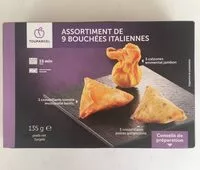 Mängden socker i Assortiment de 9 bouchées italiennes