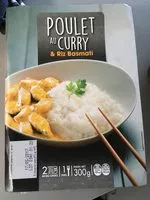 Mängden socker i Poulet au curry et riz basmati