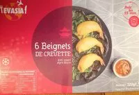 Mängden socker i 6 Beignets de Crevette