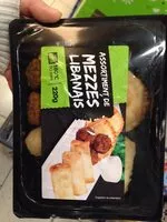 Mängden socker i Assortiment de mezzés libanais