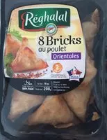Mängden socker i Bricks au poulet oriental halal