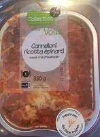 Mängden socker i Cannelloni ricotta epinard