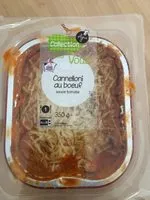 Mängden socker i Cannelloni au boeuf