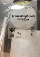 Mängden socker i Gratin dauphinois aux cepes