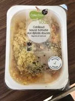 Mängden socker i Cabillaud sauce tomate aux epices douces