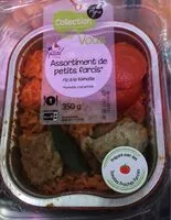 Mängden socker i Assortiment de petits farcis