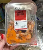 Mängden socker i Crevette curry rouge