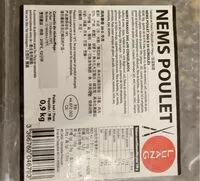 Mängden socker i Nems Poulet