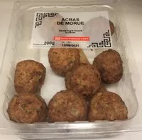 Mängden socker i Acras morue