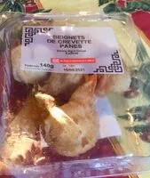 Mängden socker i Beignets de crevette panés