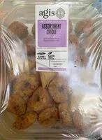 Mängden socker i assortiment creole