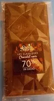 Mängden socker i Chocolat noir 70%