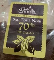 Mängden socker i Chocolat noir Sao tomé noir 70%