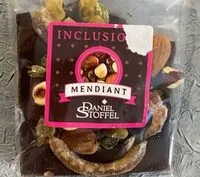 Mängden socker i Mendiant