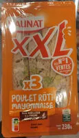 Mängden socker i XXL Poulet rôti mayonnaise
