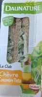 Mängden socker i Le Club Chèvre concombre Pesto - Daunat
