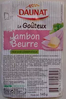 Mängden socker i Jambon Beurre Le Gouteux