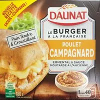 Mängden socker i BURGER Le Chicken Daunat 180g