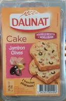 Mängden socker i Cake Jambon Olives