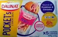 Mängden socker i Daunat Pocket's