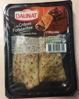 Mängden socker i 2 Crêpes Chocolat Noisette aux oeufs entiers frais