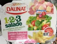 Mängden socker i 1.2.3 Salade jambon reblochon