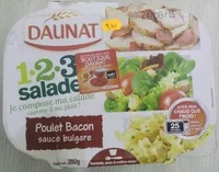 Mängden socker i 1.2.3 Salade Poulet Bacon Sauce Bulgare