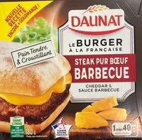 Mängden socker i Le burger à la française - Steak pur Bœuf Barbecue