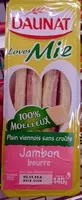 Mängden socker i Loves Mie Jambon Beurre